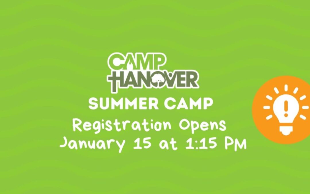 Get Ready for Camp Registration