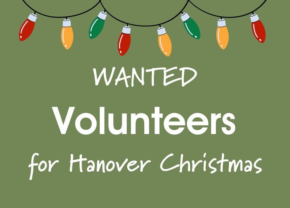 Volunteer for Hanover Christmas